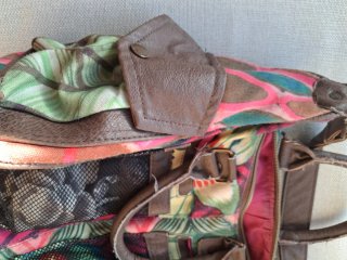 Bolso Desigual Multicolor y Marrón