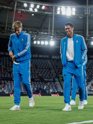 Chándal Real Madrid Adidas Azul Talla XL