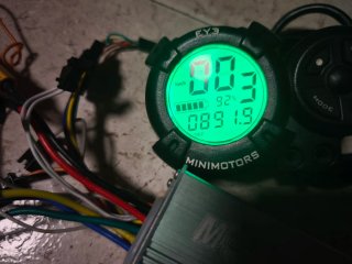 Controladora + Ey3 Minimotors 52V 25a single