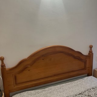 Mesitas de noche de madera + Cabecero