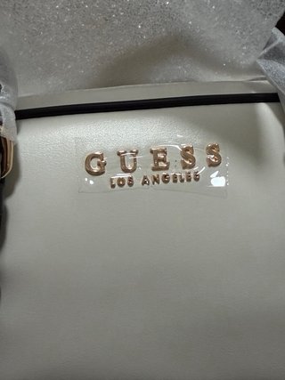 Bolso Guess Los Angeles Blanco y Negro