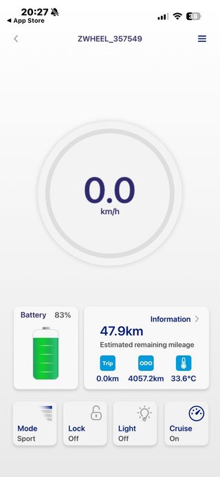 Patinete Eléctrico ZWHEEL E9B 2022