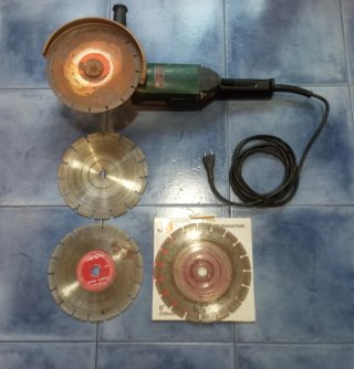 Radial Metabo con discos