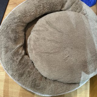 Cama para perro redonda suave