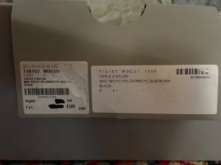 Scarpe Balenciaga Triple S Nylon nere