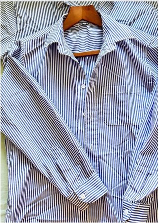 Colegio Europa. CamisaT.10 Rayas Azules