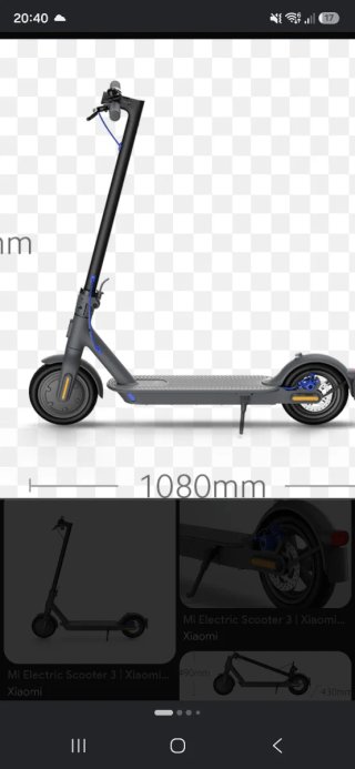 Patinete Xiaomi Mi Electric Scooter 3