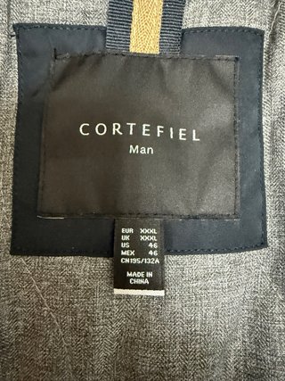 Chaqueta Invierno Cortefiel Talla XXXL azul marino