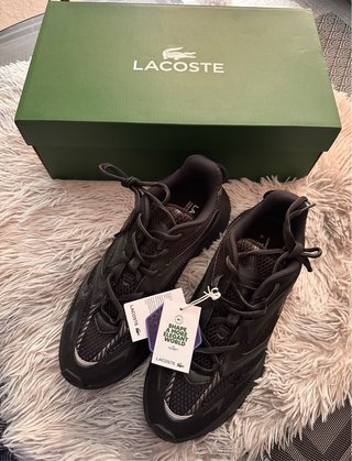 Zapatillas Lacoste Negras