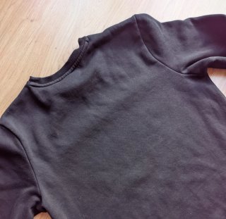 Sudadera Puma negra con logo grande - Talla S