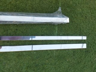 Lote de tubos Acero Inox Brillo 40x30 mm