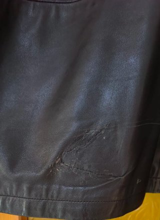 Chaqueta de piel Pedro del Hierro marrón