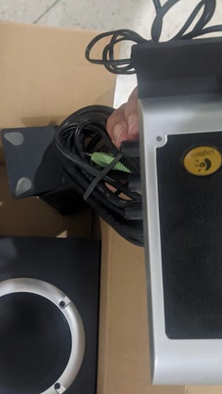 Altavoces Logitech Negro y Plata