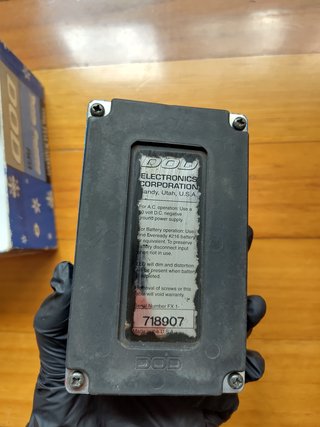 Pedal de efectos DOD FX63 Deep Freeze 1996