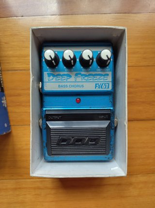 Pedal de efectos DOD FX63 Deep Freeze 1996