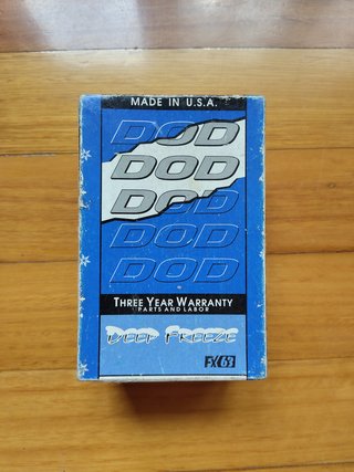 Pedal de efectos DOD FX63 Deep Freeze 1996