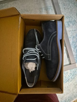 Zapatos niño vestir/colegio azul