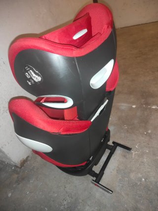 Isofix Silla coche Cybex Grupo 1-2-3 Roja