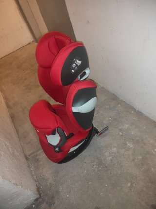 Isofix Silla coche Cybex Grupo 1-2-3 Roja