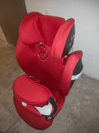 Isofix Silla coche Cybex Grupo 1-2-3 Roja