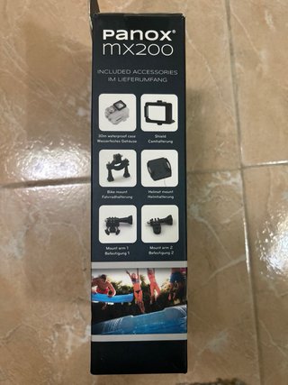 Panox MX200 Action Cam HD – Nueva con accesorios