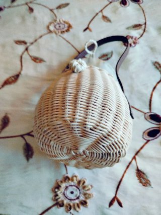 Bolso de rafia Zara