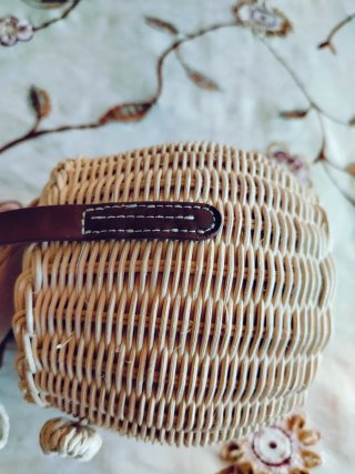 Bolso de rafia Zara