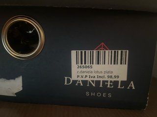 Zapatos de tacón Daniela Shoes rosas y dorados