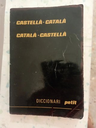 Diccionarios castellano, francés,portugués,catalá
