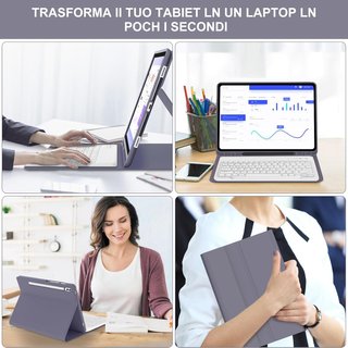 Funda Teclado Samsung Tab S9+ / S10+ 12.4