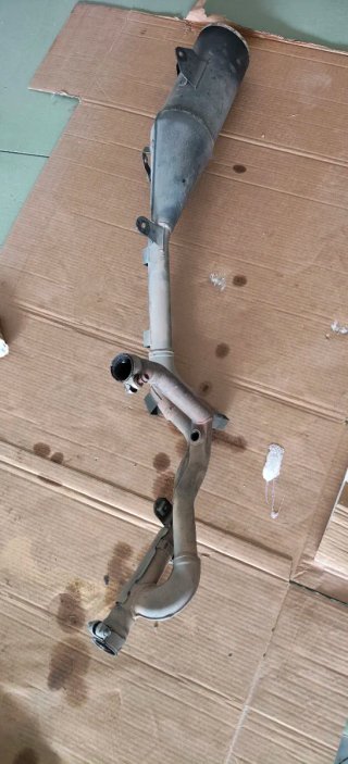 Escape Suzuki Vstrom 650 sin catalizador