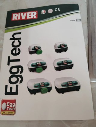 Incubadora River ET para huevos