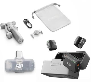 Pack DJI: Micrófonos y Estabilizador para Teléfono