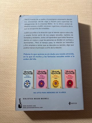 Libro Pídeme lo que quieras - Megan Maxwell