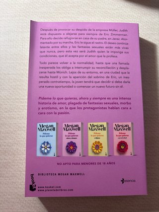 Libro Pídeme lo que quieras - Megan Maxwell