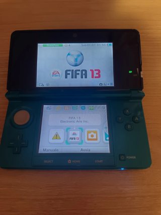 Nintendo 3DS Turchese