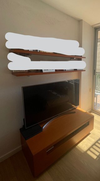 Muebles de salón madera cerezo