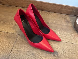 Tacones Rojos Zara Talla 40