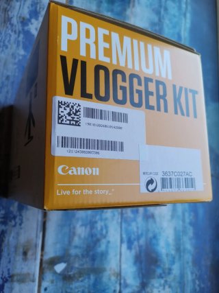 Canon G7X Mark III VloggerKit NUEVA Plata Garantía