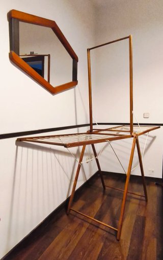 Tendedero de madera Zara Home.