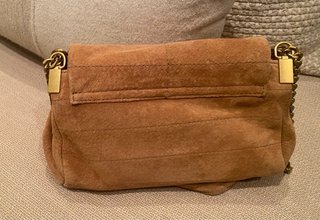 Bolso ante beige camel Zara nuevo
