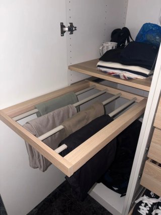 Armario Blanco Ikea con Accesorios