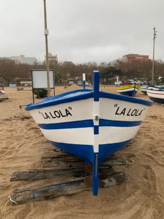Barca Llagut con Sonda y Motor