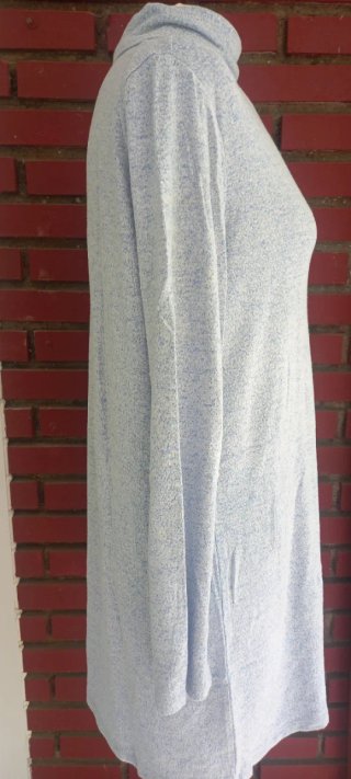 Vestido Punto Cuello Vuelta Talla S