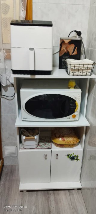 Mueble auxiliar cocina blanco