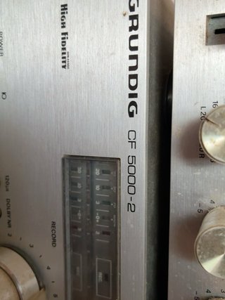 Equipo Hi-Fi Grundig CF 5000-2 y R 1000