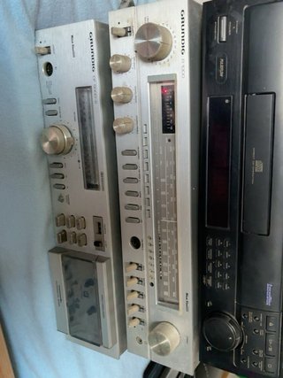 Equipo Hi-Fi Grundig CF 5000-2 y R 1000