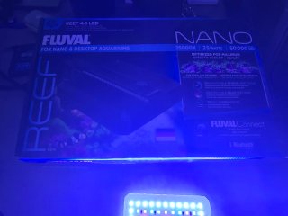 Fluval Nano 16879 - Lámpara LED Acuario Marino