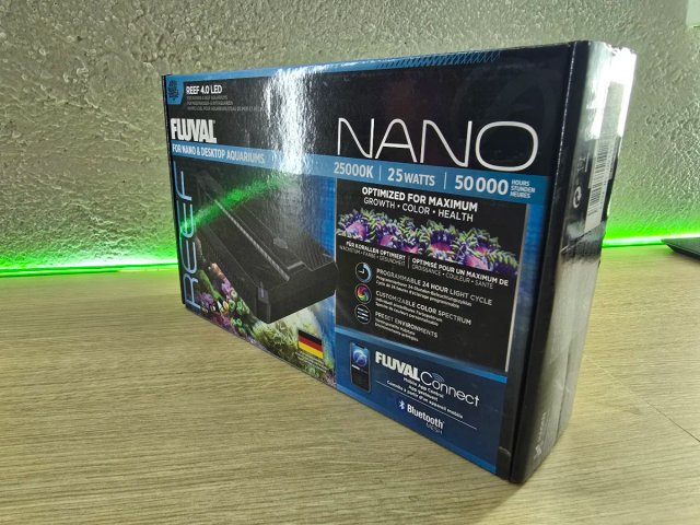 Fluval Nano 16879 - Lámpara LED Acuario Marino