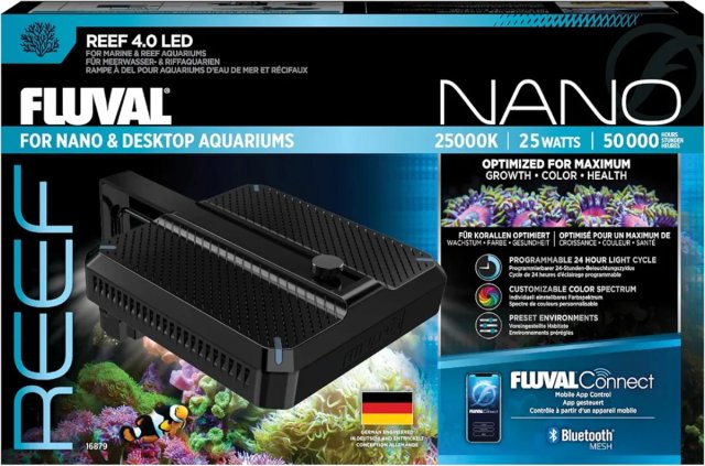 Fluval Nano 16879 - Lámpara LED Acuario Marino